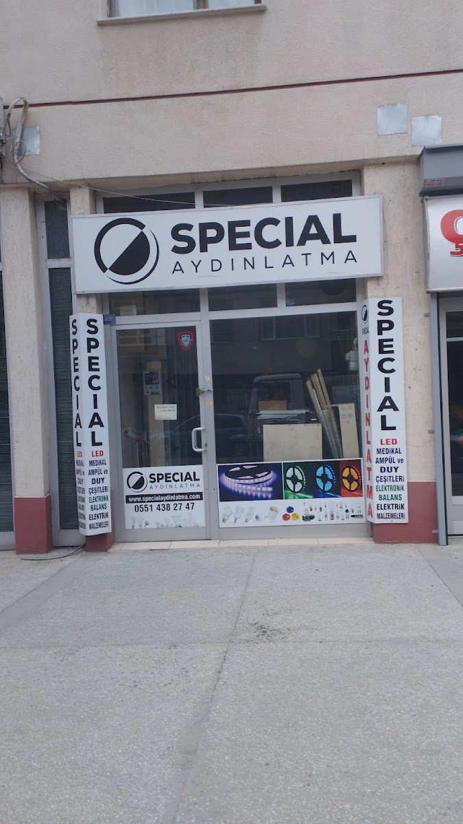 ampulcu.com Konya mağazası – Special Aydınlatma dükkân cephesi, Musalla Bağları Selçuklu