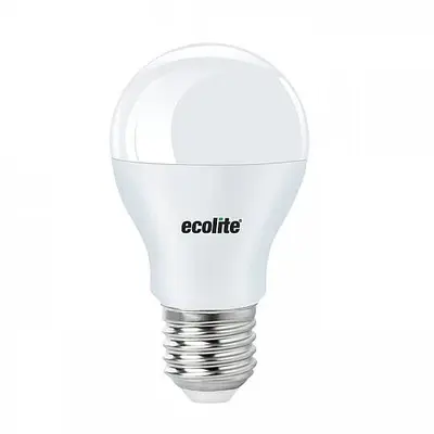 Ecolite 9W BEYAZ 6500K LED EMERGENCY LIGHT A65 Ampul : 220V - Opal Cam - 15.000 saat ömür -