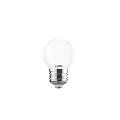 ECOLİTE 4,8W LED CLASSIC G45 Ampul : 220V - Opal cam - 470 Lümen 15.000 saat ömür