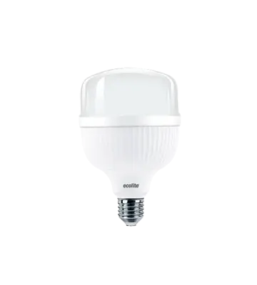 ECOLİTE 17W BEYAZ 6500K LED JUMBO T70 Ampul : 220V - Opal cam - 1.750LM - 15.000 saat ömür