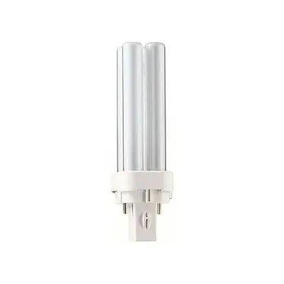 Philips Master PL-C 10W/827/2P 600 Lümen 2700K Sarı Işık G24d-1 2 Pin Kompakt Floresan Ampul