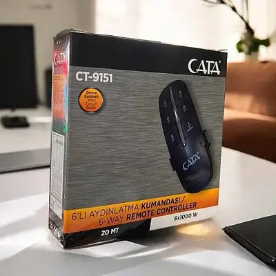 Cata 6 x 1000 W Aydınlatma Kumandası CT-9151