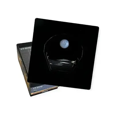 Cata 1W 3200K Günışığı Siyah Kasa Sensörlü Koridor Armatürü CT-5170-S-G