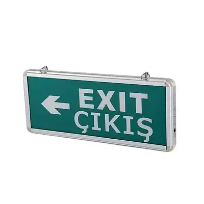 Cata 3W Yeşil Sağ Çıkış Exit Armatürü CT-9166