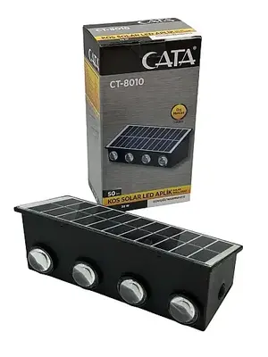 Cata 20W 3200K Günışığı Kos Solar Aplik CT-8010-G