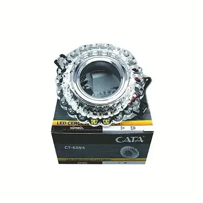 Cata Sümbül Led Efektli Cam Spot CT-6594