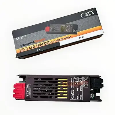 Cata 5 Amper 60W Şerit Led Trafosu CT-2574