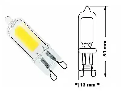 Cata 3W 6400K Beyaz G9 Kapsül Led Ampul (Silikonlu) 220V CT-4221-B