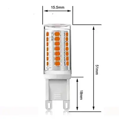 Cata 3W 3200K Günışığı G9 Kapsül Led Ampul (Plastik) 220V CT-4249-G