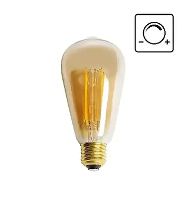 Cata 6W Dimlenebilir Rustik ST64 Led Ampul CT-4313