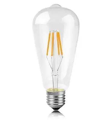 Cata 8W 3200K Günışığı Şeffaf Rustik ST64 Led Ampul CT-4353-G