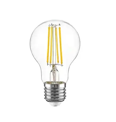 Cata 6W 3200K Günışığı Şeffaf Rustik A60 Standart Led Ampul CT-4231