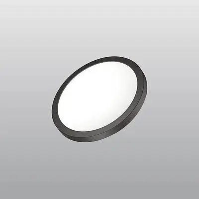 ACK 12W CCT Renk Ayarlı Yuvarlak Led Panel (Ø170 mm Siyah Kasa) AP03-01291