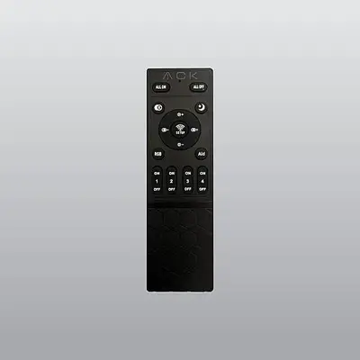 ACK 48V Magnetik Ray Aksesuarı - CCT Kumanda (Smart Sistem Uzaktan Kumanda) Siyah (Kod: AD45-00190)