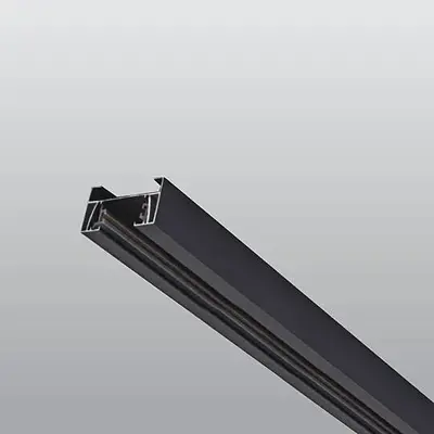 ACK Monofaze Ray Sistemi Aksesuarı - Monofaze Ray 1 Metre (Siyah) AY40-00111