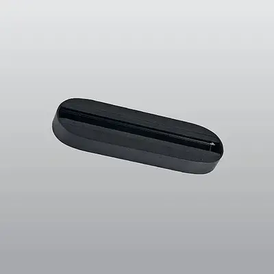 ACK Monofaze Ray Sistemi Aksesuarı - Monofaze 18 cm Sıva Üstü Ray (Siyah) AY40-00101