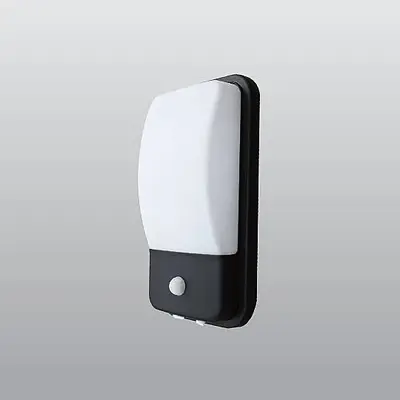ACK 18W 6500K Beyaz PIR Sensörlü Dış/İç Mekan LED Aplik (Siyah Kasa) AH07-05431