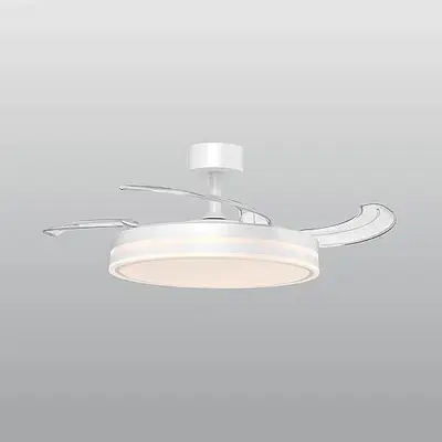 ACK LED Aydınlatmalı Otomatik Katlanır Kanatlı Tavan Vantilatörü (Beyaz) AF51-00190