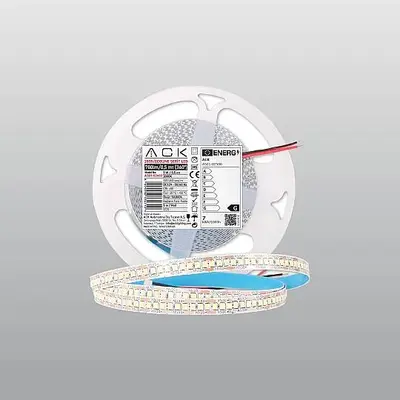 ACK 24V-DC 4000K Ilık Beyaz 120 LED/mt 2835 Ecoline LED Şerit (5mt Rulo) AS01-02401
