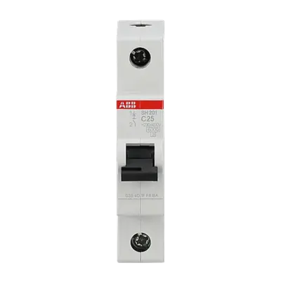 SH 201-C 25 1x25A 6kA C eğrisi W Otomatik Sigorta ABB