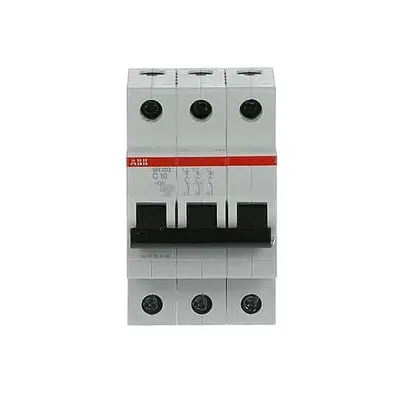 SH 203-C 10 3x10A 6kA C eğrisi W Otomatik Sigorta ABB
