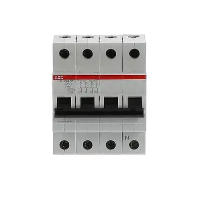 SH 203-C 50 NA 4x50A 6kA C eğrisi W Otomatik Sigorta ABB