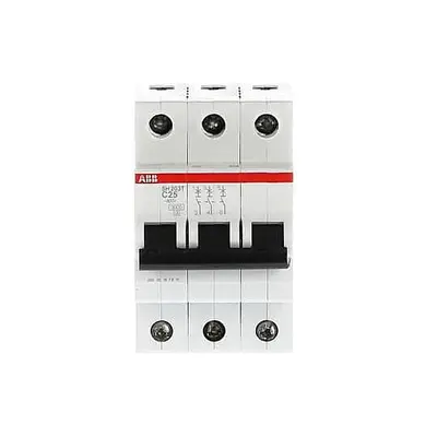 SH 203 T-C 25 3x25A 3kA C eğrisi W Otomatik Sigorta ABB