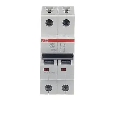 S 202-C 63 2x63A 6kA C eğrisi W Otomatik Sigorta ABB