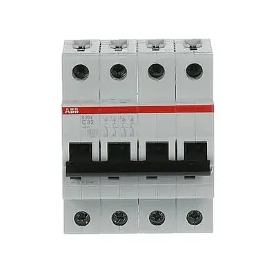 S 204-C 32 4x32A 6kA C eğrisi W Otomatik Sigorta ABB