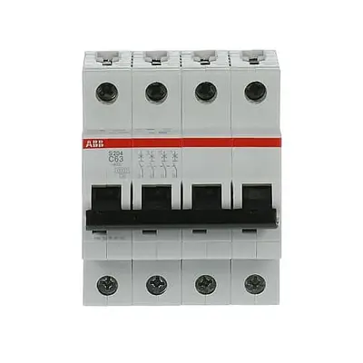 S 204-C 63 4x63A 6kA C eğrisi W Otomatik Sigorta ABB