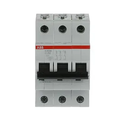 S 203 M-C 20 3x20A 10kA C eğrisi W Otomatik Sigorta ABB