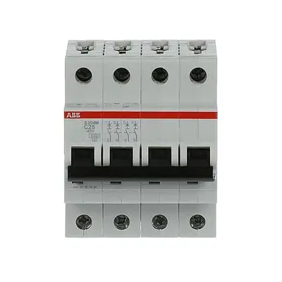 S 204 M-C 25 4x25A 10kA C eğrisi W Otomatik Sigorta ABB