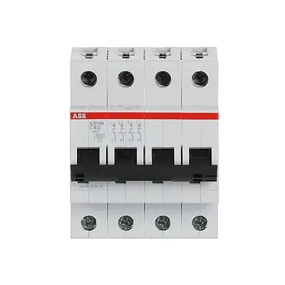 S 204 M-C 40 4x40A 10kA C eğrisi W Otomatik Sigorta ABB