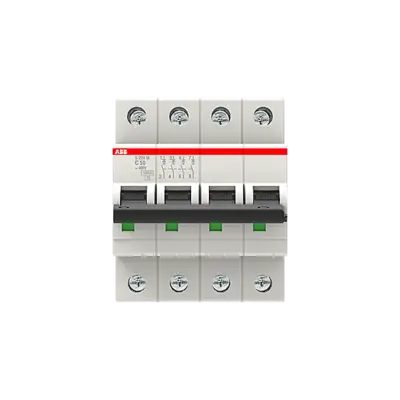 S 204 M-C 50 4x50A 10kA C eğrisi W Otomatik Sigorta ABB
