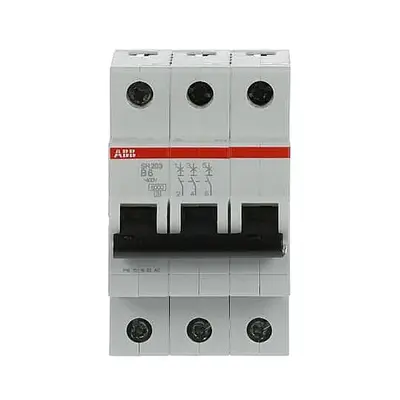SH 203-B 6 3x6A 6kA B eğrisi W Otomatik Sigorta ABB