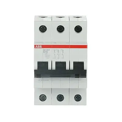 SH 203-B 10 3x10A 6kA B eğrisi W Otomatik Sigorta ABB