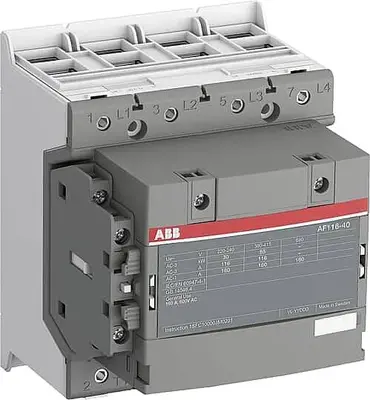 AF116-40-11 116A 4P 100-250V Kontaktör ABB
