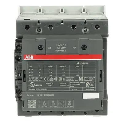 AF140-40-11 140A 4P 100-250V Kontaktör ABB