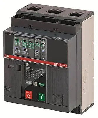 E1.2C 1600A 50KA 3p LI Ekip DİP Açık Tip Devre Kesici (Sabit) ABB