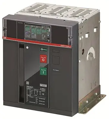 E2.2N 1600A 66KA 3p LSI Ekip DİP Açık Tip Devre Kesici (Sabit) ABB