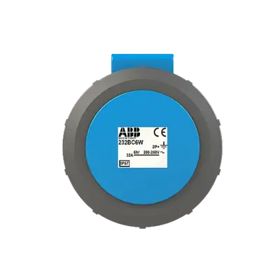 5x16A 380V DÜZ Fiş 416EP6 ABB