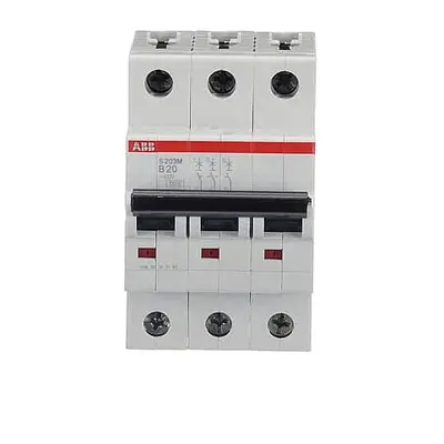 S 203 M-B 20 3x20A 10kA B eğrisi W Otomatik Sigorta ABB