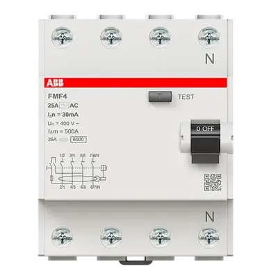 Formula AC30 4x25A 30MA Kaçak Akim Rölesi ABB