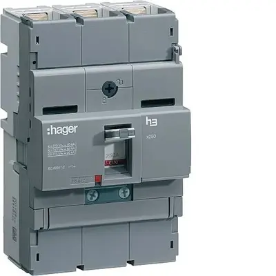 200A 40kA MCCB KOMPAKT ŞALTER Hager