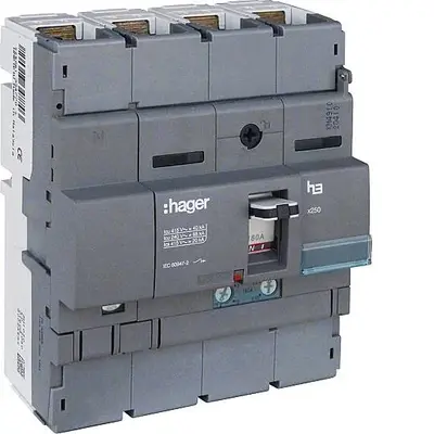 160A 40kA 4P KOMPAKT ŞALTER (HNB161U) Hager