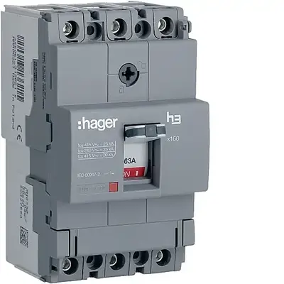 100A 25kA KOMPAKT ŞALTER (HHA063Z) Hager