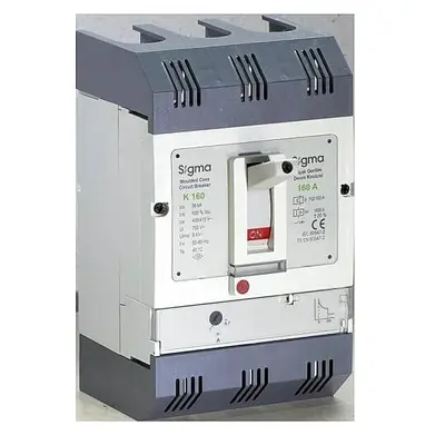 160A 36kA TERMİK Manyetik AyarlıDEVRE KESİCİ (K160 Çerçeve) Sigma