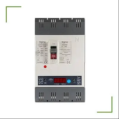 100A 36kA Kaçak Akım ALGILAMALI DEVRE KESİCİ Sigma