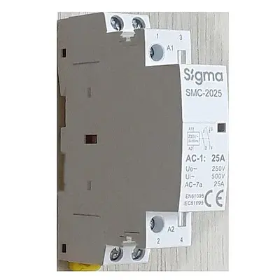 25A 2P 2NO 230V MODÜLER KONTAKTÖR Sigma