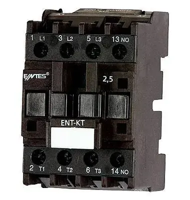 ENT-KT-2,5-C10 2.5kVAR 1NA KOMPANZASYON KONTAKTÖRÜ Entes